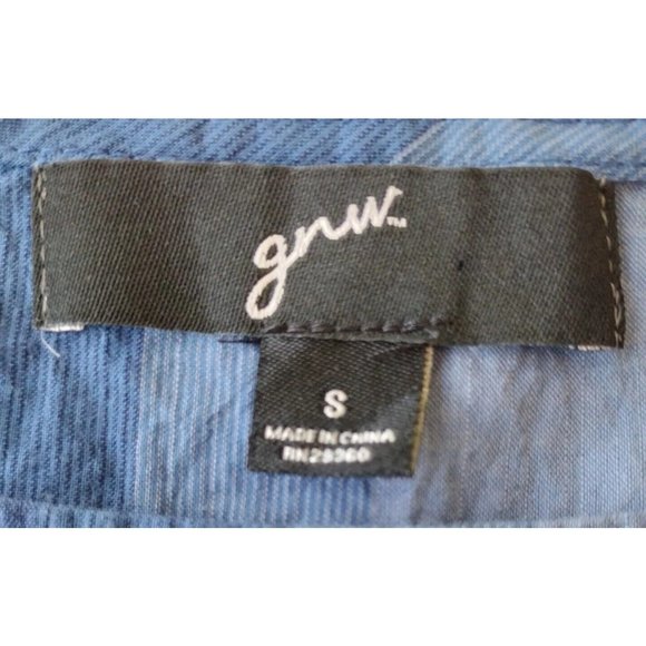 GNW Top Women's Small Sleeveless Tie Waist - Picture 4 of 6